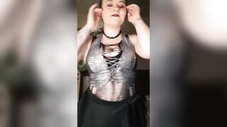 dancing my clothes off- slutty horny striptease