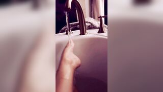 Lingerie and bath tub hot Milf beauty foot fetish high arch pedicure small feet foot fetish kink