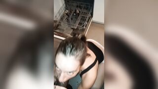 Babysitter blowjob for dishes and chores amateur interracial only fans @alamarstar