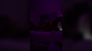 Amateur homemade sex tape with girlfriend in parents bedroom part 2