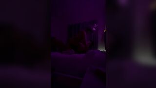 Amateur homemade sex tape with girlfriend in parents bedroom part 2