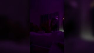 Amateur homemade sex tape with girlfriend in parents bedroom part 2