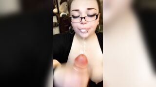 Bitch GF Gets a Mouth & Pussy Full of Cum (Extended Preview)