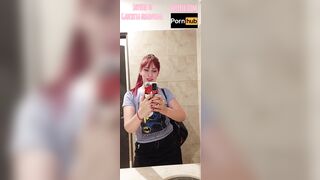 ShyyFxx HANDJOB IN A PUBLIC BATHROOM!!!!