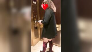 Flashing & Stripping in the Hotel Elevator and Hallway