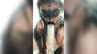 Nordic Goddess Smokes and Fucks herself Preview