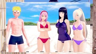 NARUTO TRAINER - [Review and Scenes] - VERY SEXY NARUTO EROGE