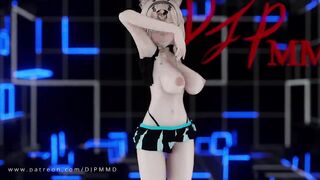 Honkai Pardofelis Getcha MMD Blender Render 1822