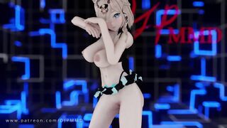 Honkai Pardofelis Getcha MMD Blender Render 1822