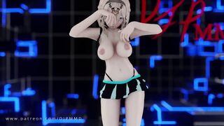 Honkai Pardofelis Getcha MMD Blender Render 1822