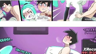 Danny Phantom fucks Ember's pussy before starting the concertxxx