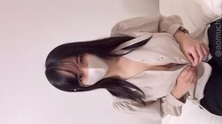 仕事のストレスはオナニーで発散するのが一番♡(素人個人撮影/巨乳/デカ尻/乳首/下着/スキニー/バイブ/美女可愛い/日本人OL/スマホ自撮り/Japanese