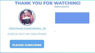 It's the best to be able to masturbate while listening to Urara's voice ???? you must let Urara know?