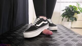 Vans Girl Hard Stomping, Full Weight Trampling - Trample, Bootjob, Ballbusting, CBT, Shoejob, Stomp, Shoes