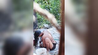 Desi Sexy Bhabhi Summer Season Bathing Nude Video