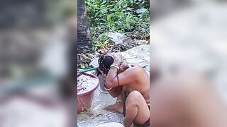 Desi Sexy Bhabhi Summer Season Bathing Nude Video