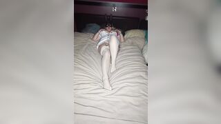 Sexy Couple Sex White Stockings Nurse