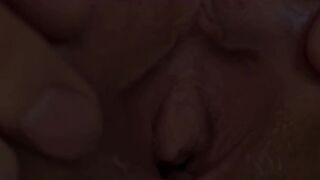 Gaping My Pussy. Spread Pussy Close up