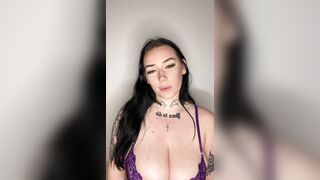 British teen talks dirty in her new lingerie