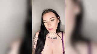 British teen talks dirty in her new lingerie