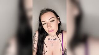 British teen talks dirty in her new lingerie