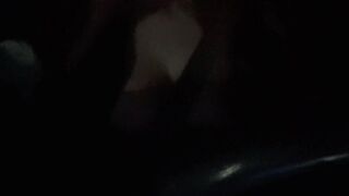 Italian Big Tits Milf Artemisia Love Late night Car Ride with her big boobs out