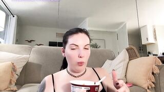 Sneezing While Eating Noodles